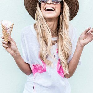 Flirty Flamingo Tee